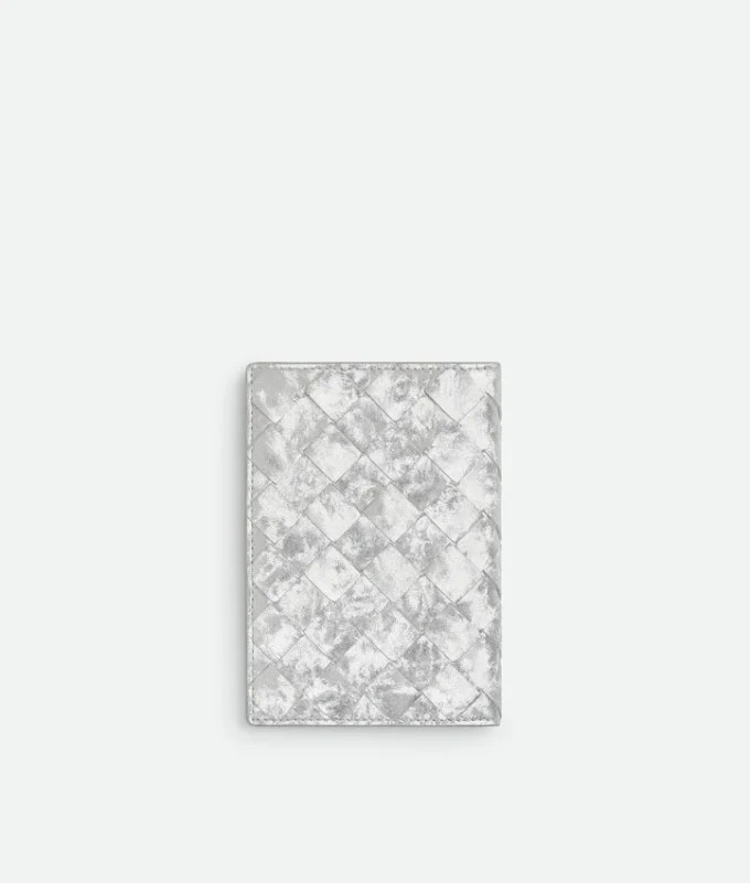 Funda para pasaporte Intrecciato