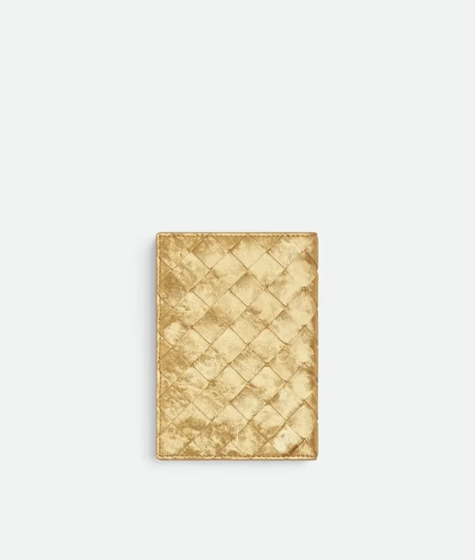 Funda para pasaporte Intrecciato