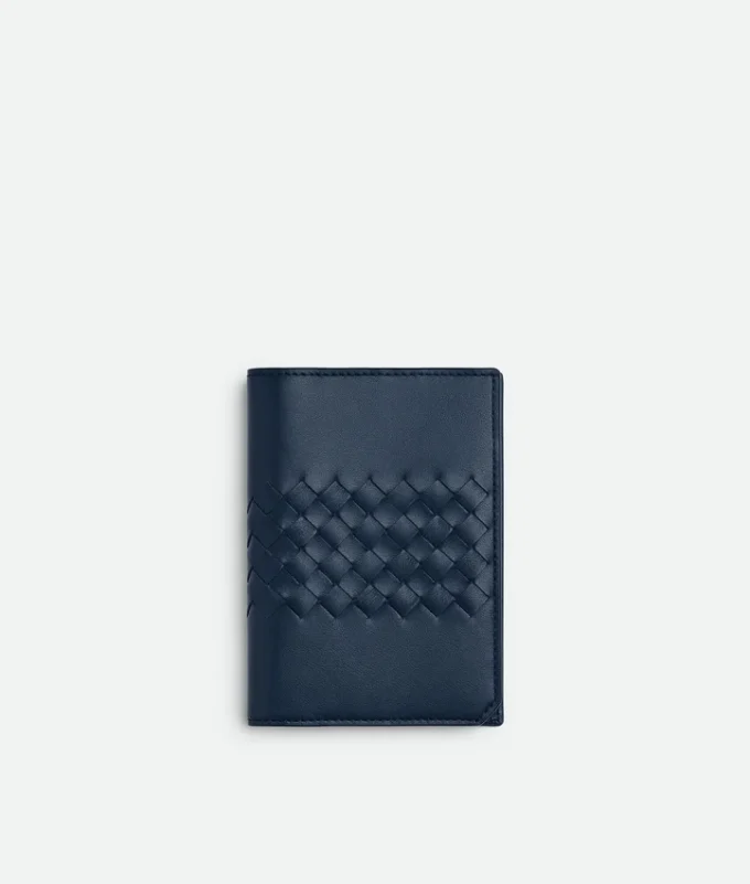 Funda para pasaporte Intrecciato Piccolo
