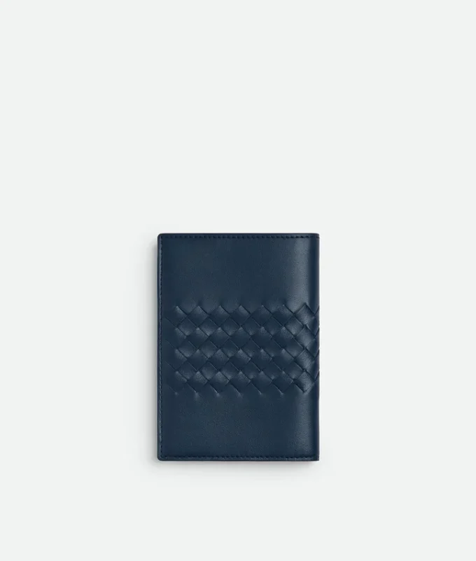 Funda para pasaporte Intrecciato Piccolo