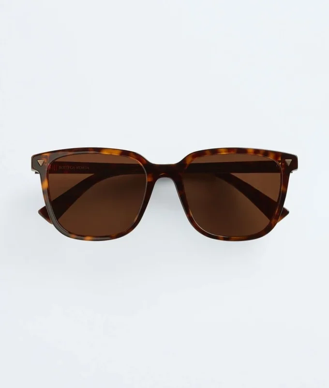 Gafas de sol cuadradas de acetato reciclado blando