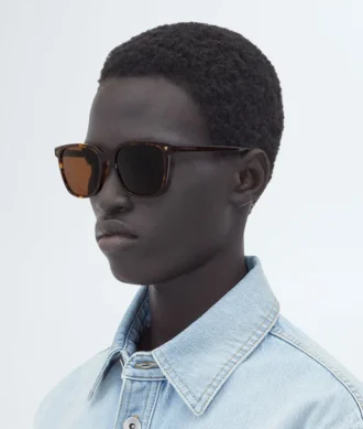 Gafas de sol cuadradas de acetato reciclado blando