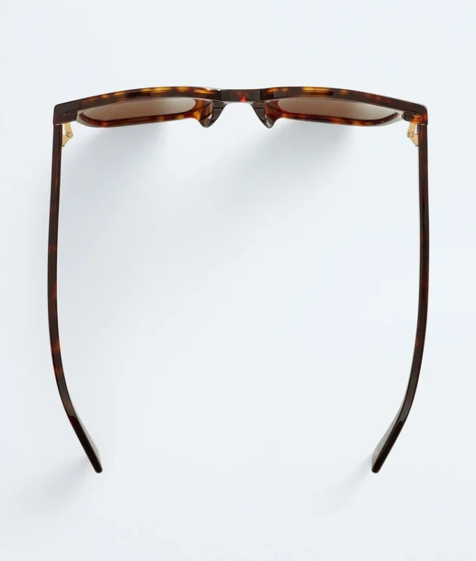 Gafas de sol cuadradas de acetato reciclado blando