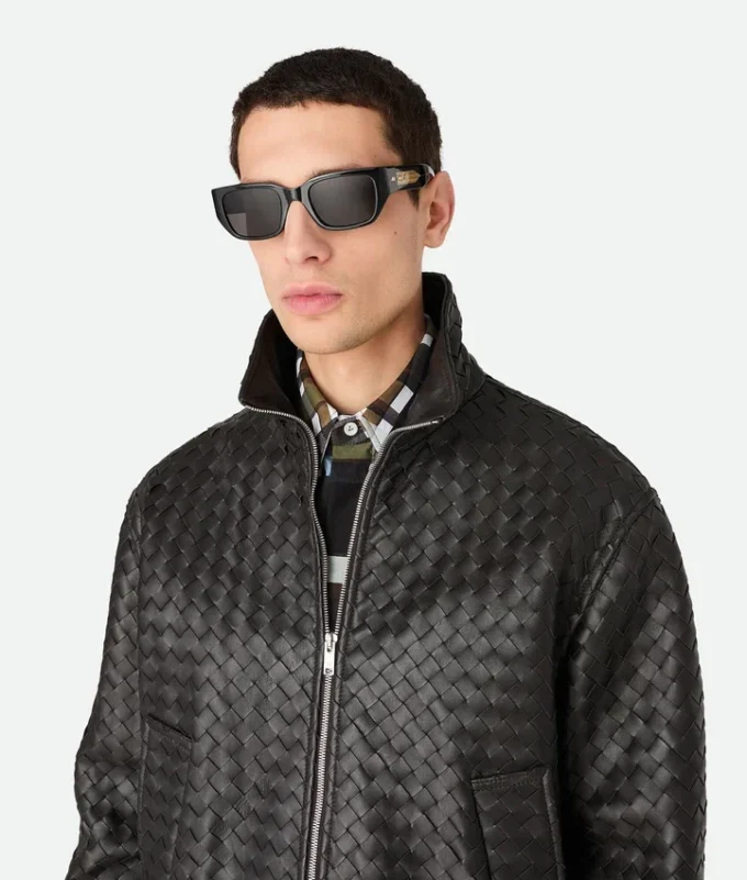 Gafas de sol cuadradas Intrecciato