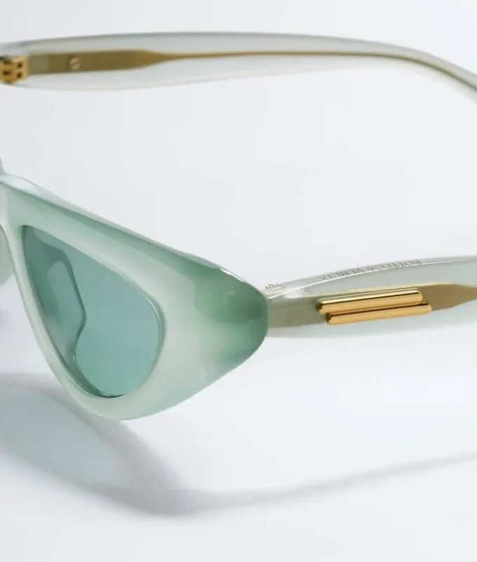 Gafas de sol de ojo de gato con forma abombada