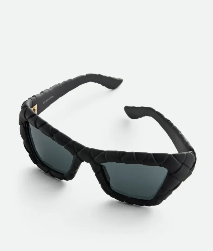 Gafas de sol de ojo de gato Intrecciato