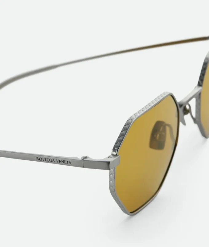 Gafas de sol geométricas Intrecciato