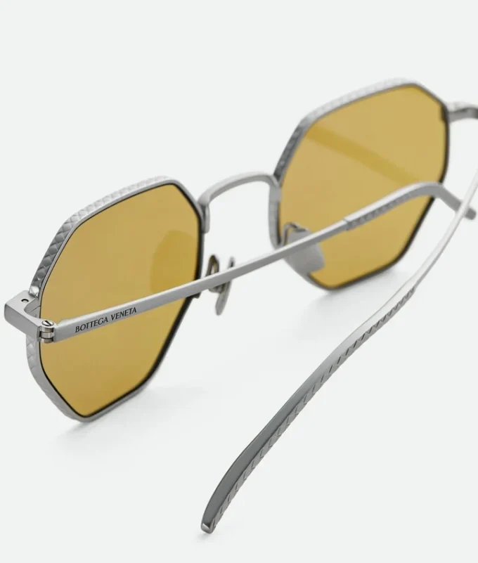 Gafas de sol geométricas Intrecciato