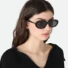 Gafas de sol ovaladas clásicas