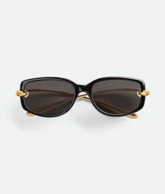 Gafas de sol rectangulares con nudo