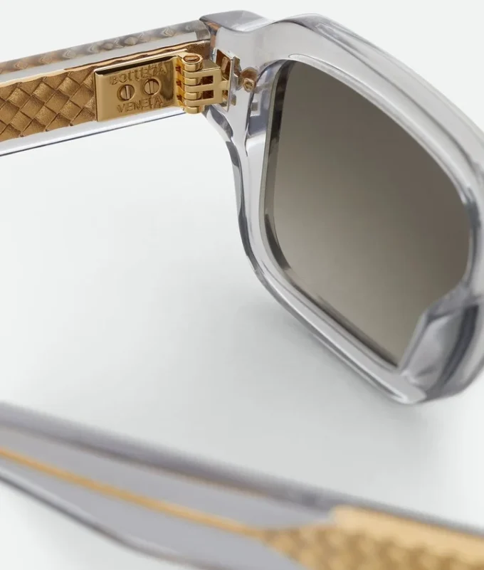 Gafas de sol rectangulares Intrecciato