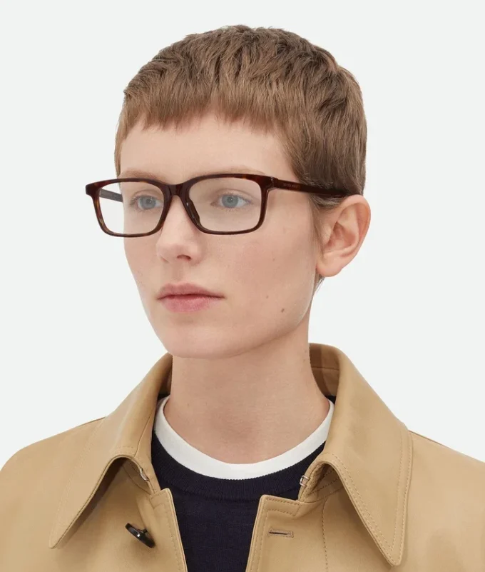 Gafas rectangulares clásicas