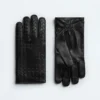 Guantes de piel Intrecciato