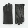 Guantes de piel Intrecciato
