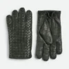 Guantes de piel Intrecciato