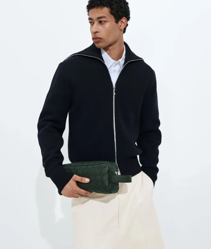 Intrecciato Travel Pouch