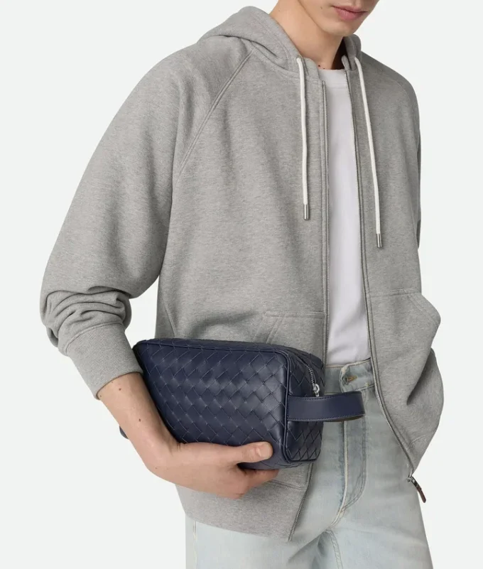 Intrecciato Travel Pouch