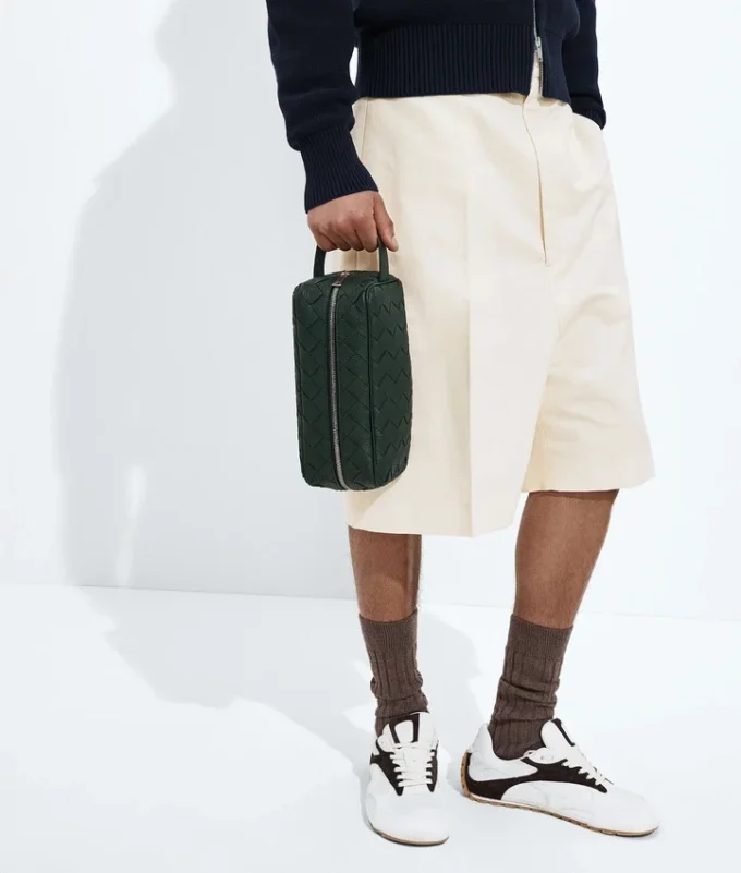 Intrecciato Travel Pouch