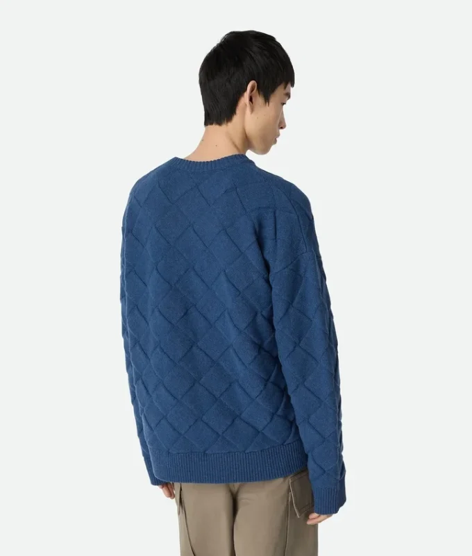 Jersey de lana con diseño Intrecciato