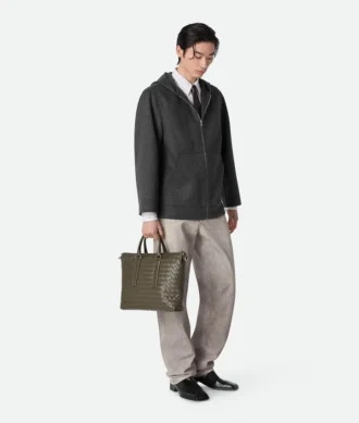 Maletín blando Intrecciato