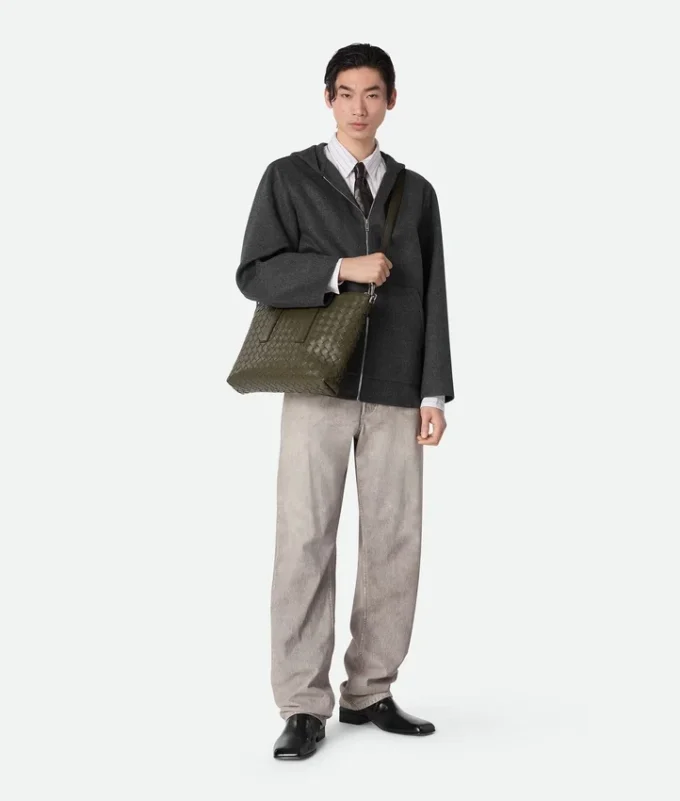 Maletín blando Intrecciato