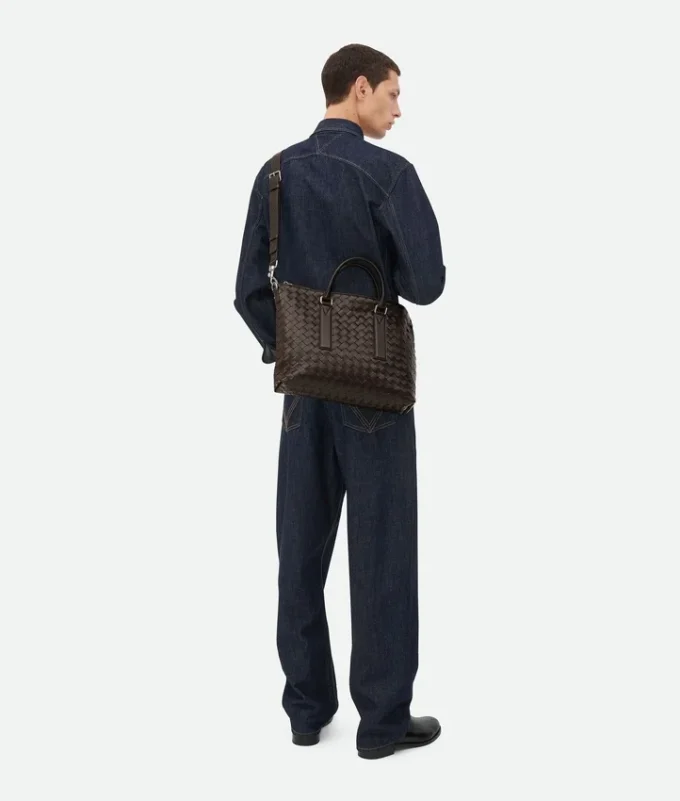 Maletín blando Intrecciato