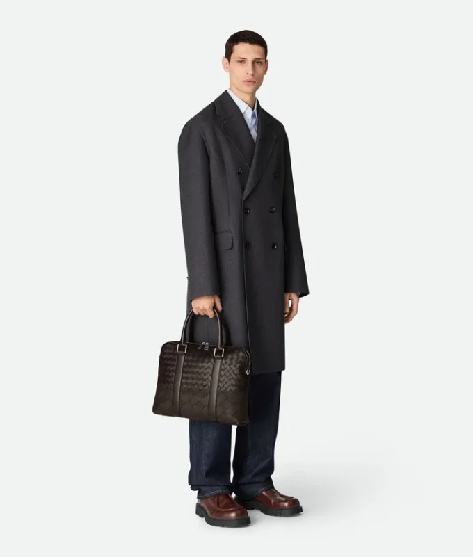 Maletín Intrecciato Slim