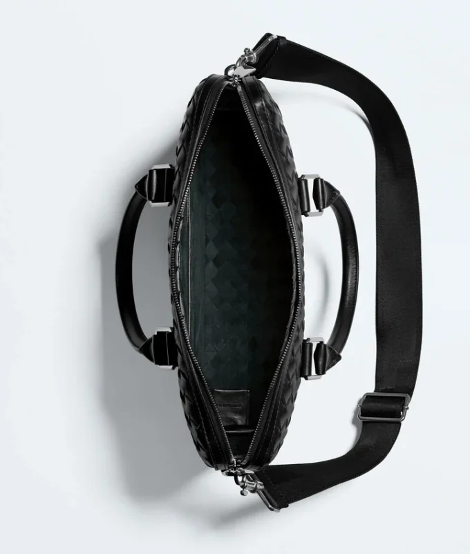 Maletín Slim Intrecciato