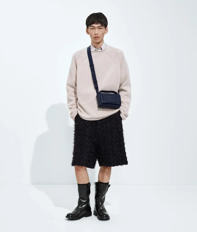 Mini bolso Intrecciato con solapa