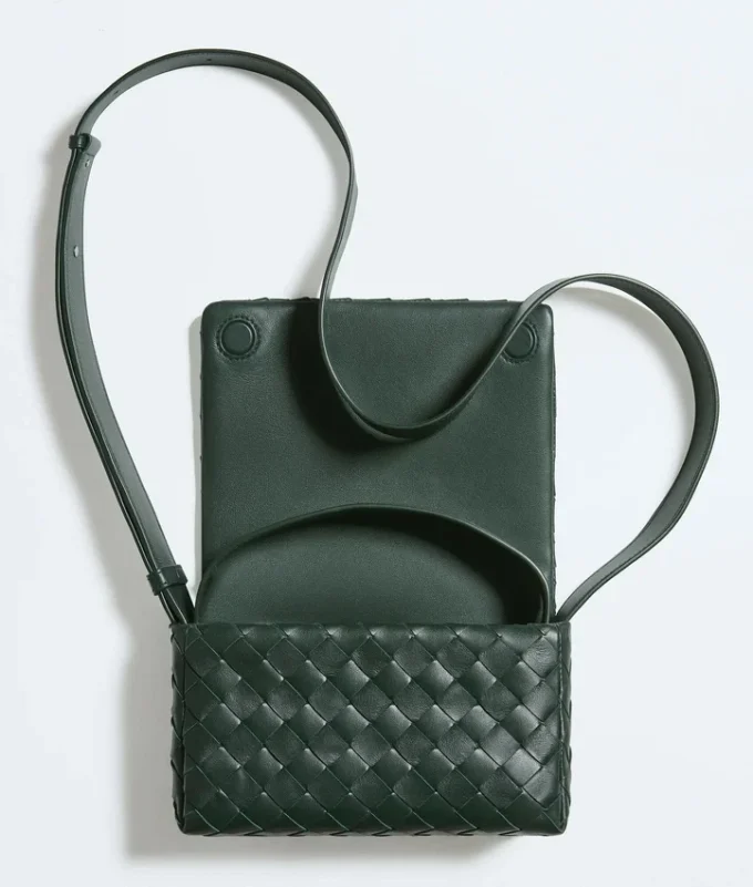 Mini bolso Intrecciato con solapa