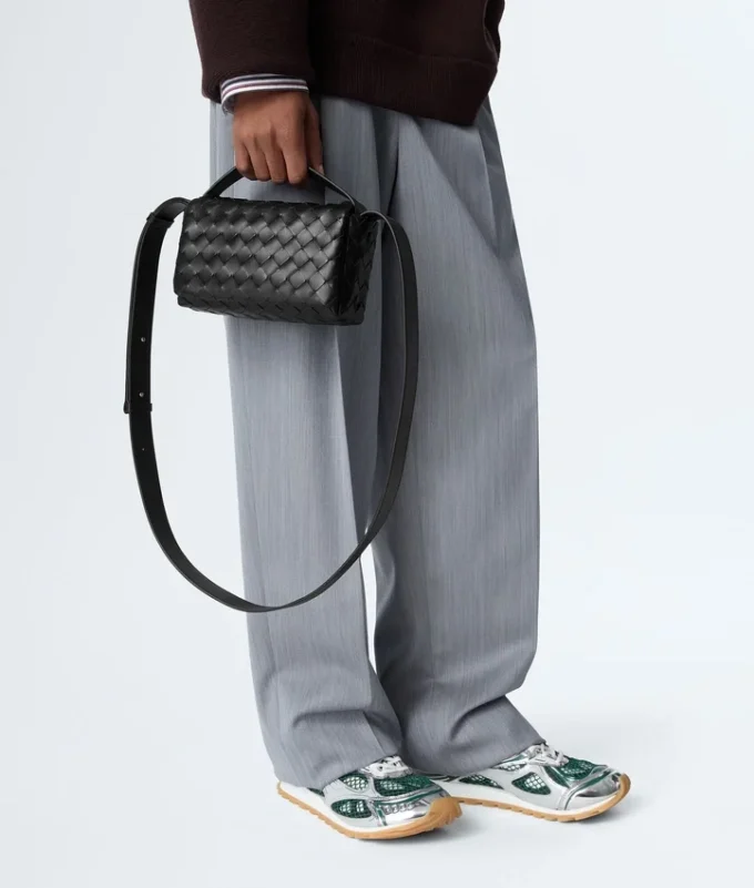 Mini bolso Intrecciato con solapa