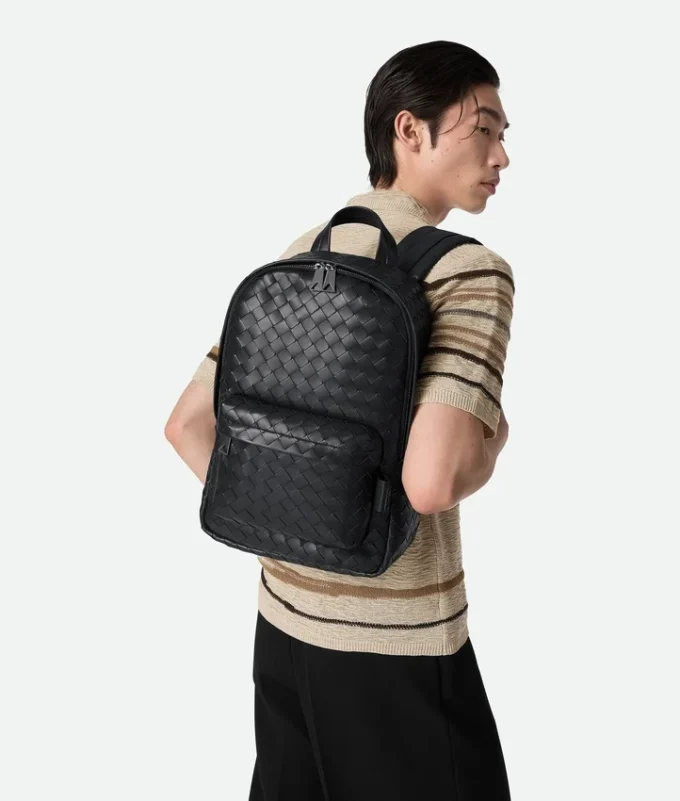 Mochila pequeña Intrecciato