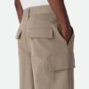 Pantalones cargo de sarga de algodón