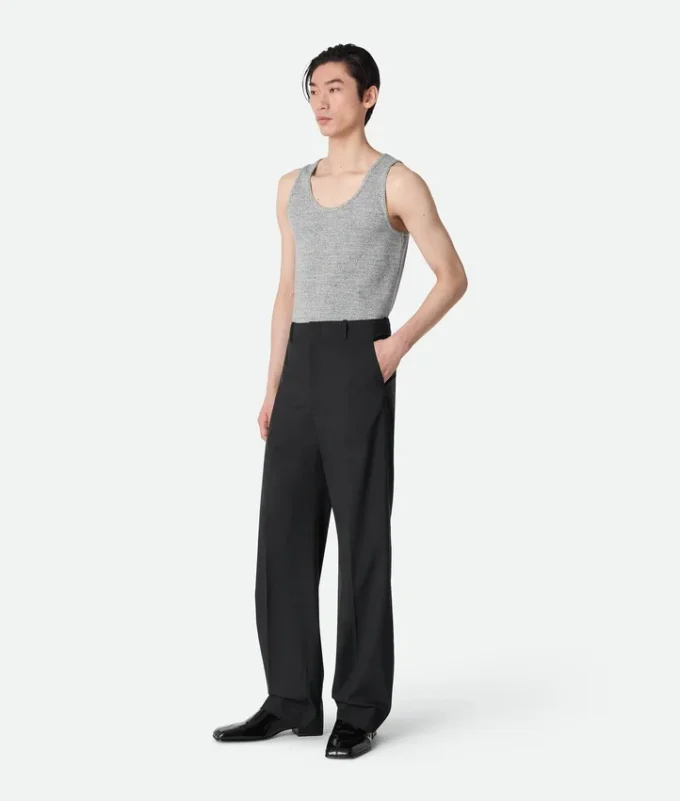 Pantalones de lana fina