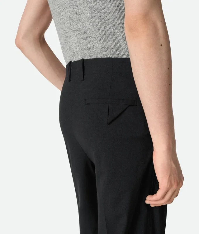 Pantalones de lana fina