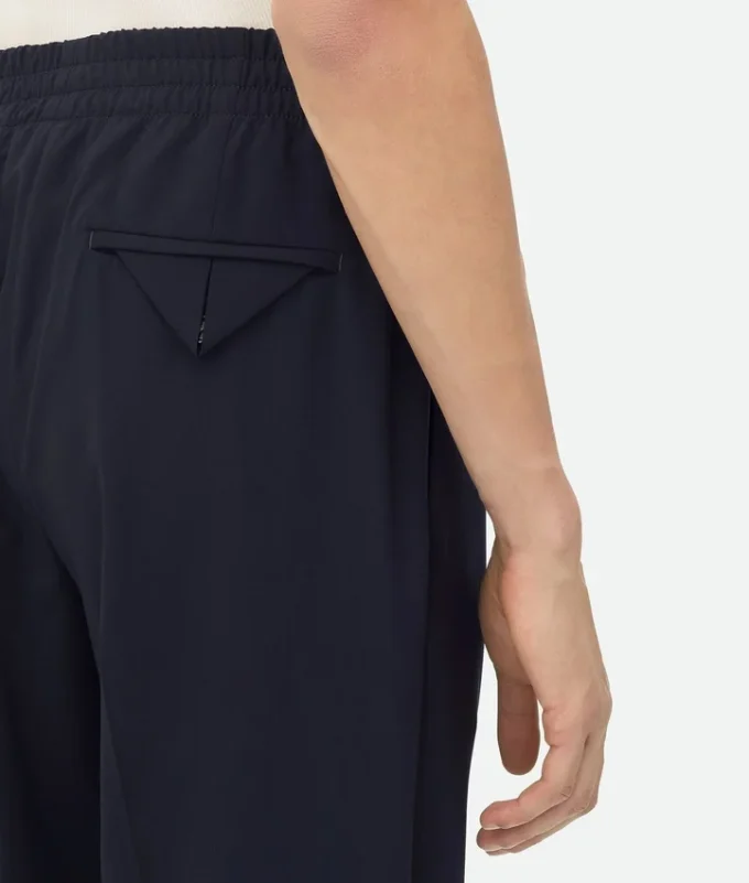 Pantalones de lana fina