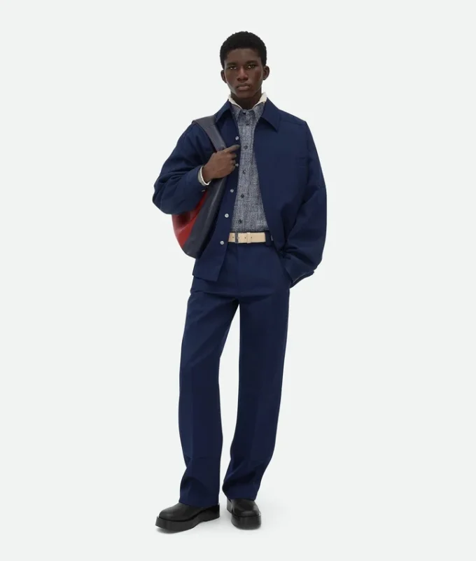 Pantalones de lana Grain De Poudre