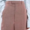 Pantalones de lana y lino