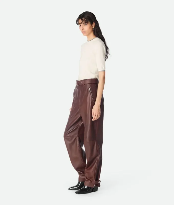 Pantalones de piel