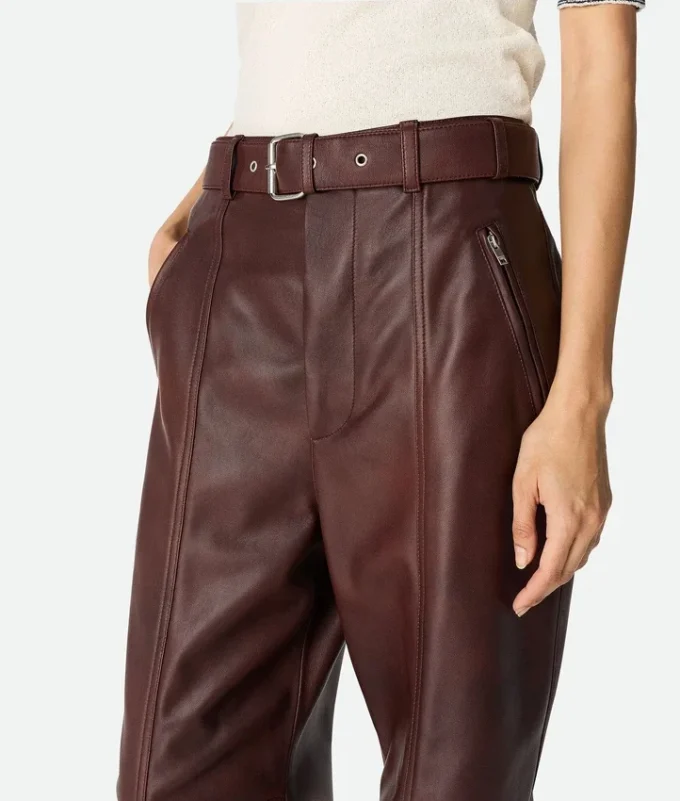 Pantalones de piel