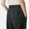 Pantalones de sarga de lana Mouline