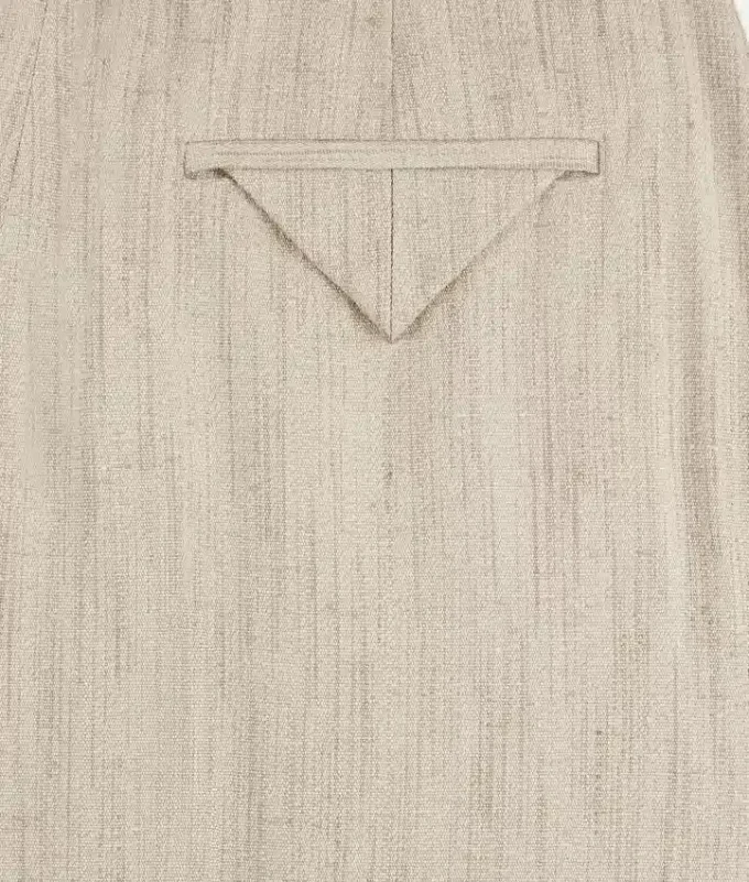 Pantalones de viscosa y seda