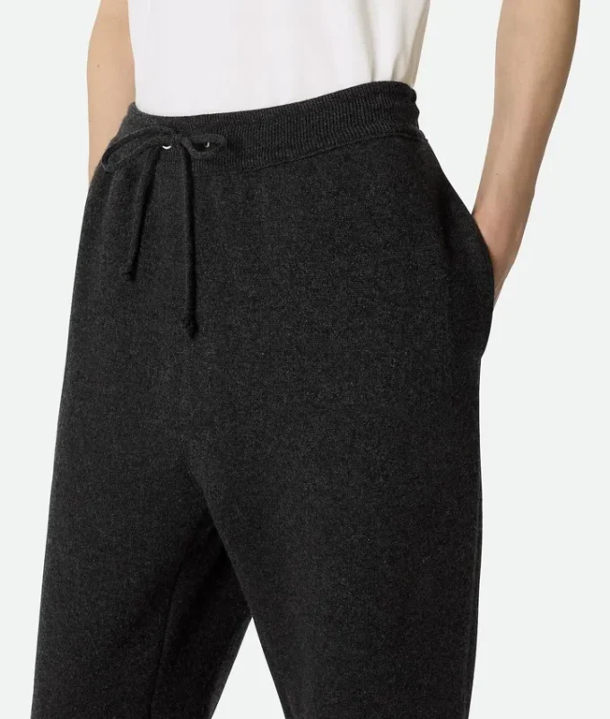 Pantalones jogger de cachemira
