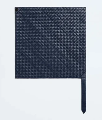 Pañuelo de cuero Intrecciato