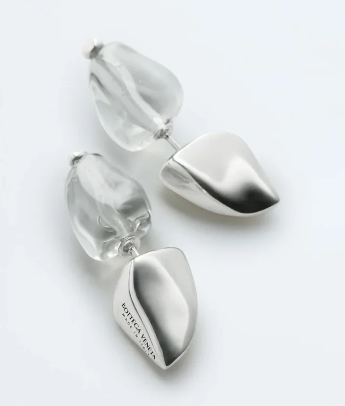 Pendientes de botón Prisma