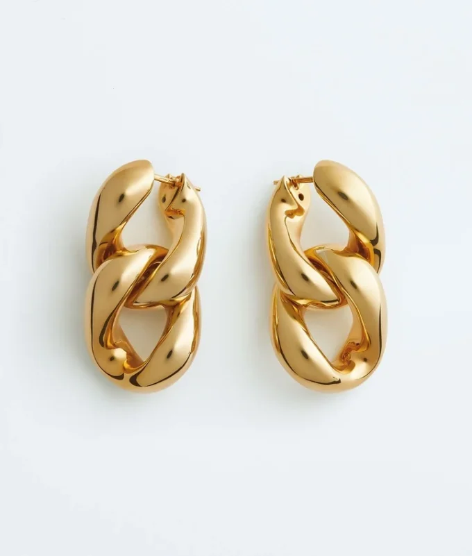 Pendientes de cadena Prisma