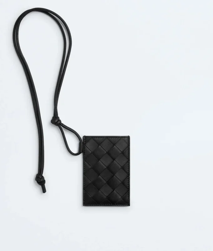 Porta credenciales Intrecciato