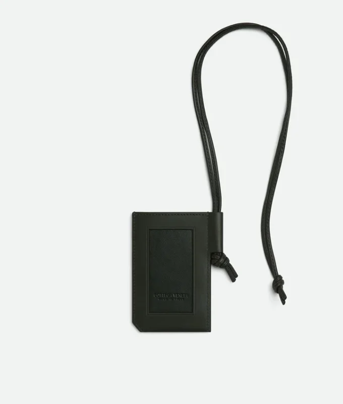 Portacredenciales Intrecciato Piccolo