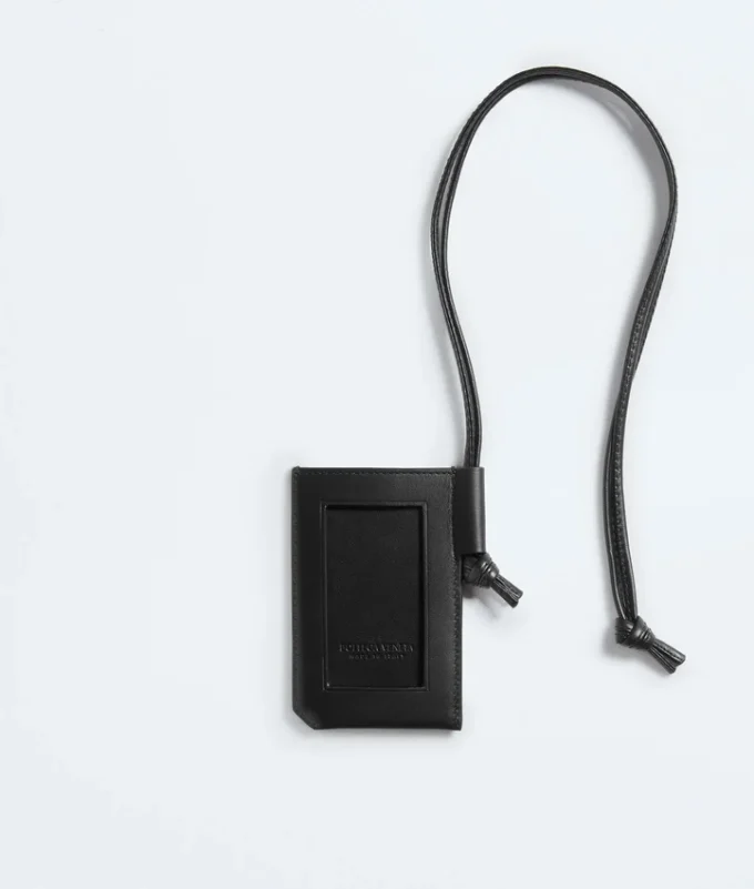 Portacredenciales Intrecciato Piccolo