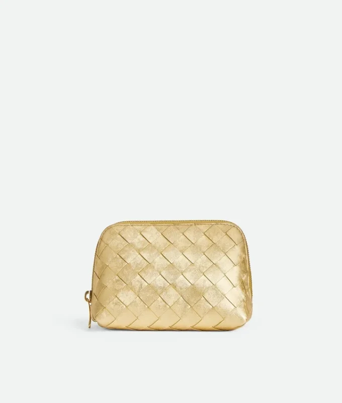 Pouch de belleza pequeña Intrecciato